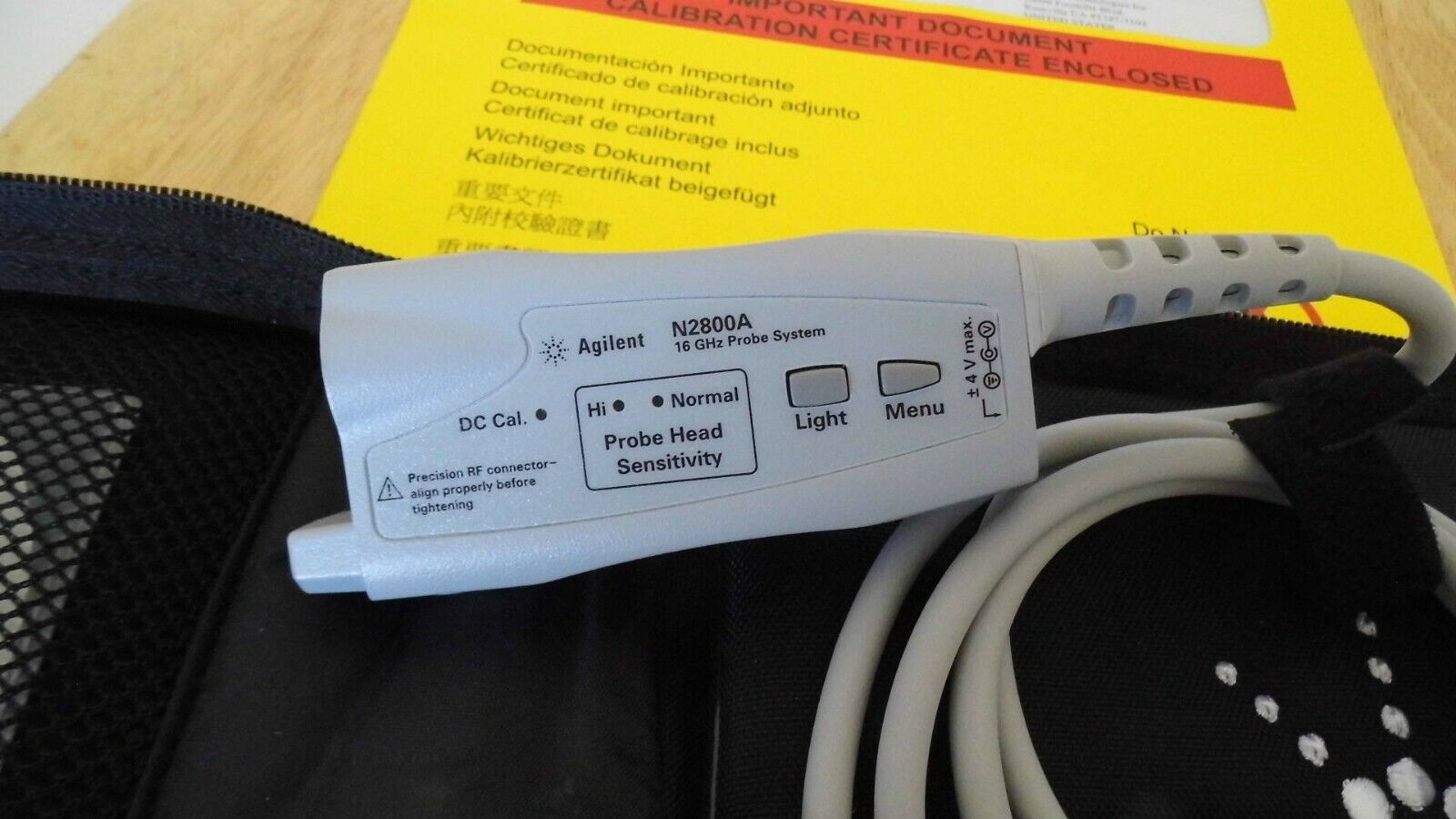 InfiniiMax III N2800A 16GHz Probe Amplifier 13 in stock w/ exp Keysight cal. InfiniiMax III N2800A 16GHz Probe Amplifier 13 in stock w/ exp Keysight cal.
